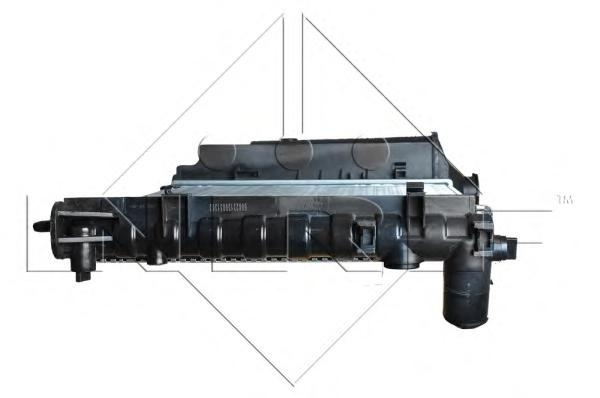 Радиатор, охлаждение двигателя NRF