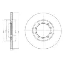 Тормозной диск DELPHI BG4075