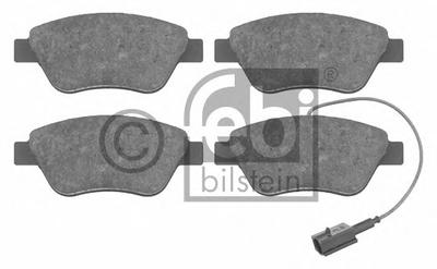 Комплект тормозных колодок, дисковый тормоз FEBI BILSTEIN