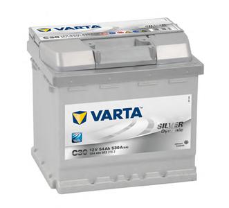 Стартерная аккумуляторная батарея VARTA 554400053