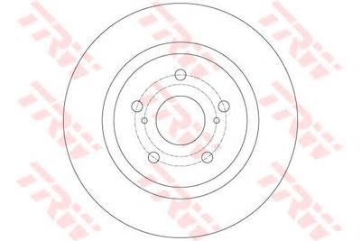 Тормозной диск TRW