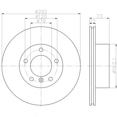 Тормозной диск TEXTAR