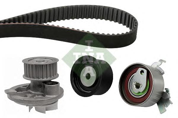 Водяной насос + комплект зубчатого ремня INA