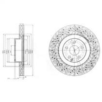 Тормозной диск DELPHI BG9057