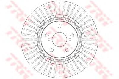 Тормозной диск TRW
