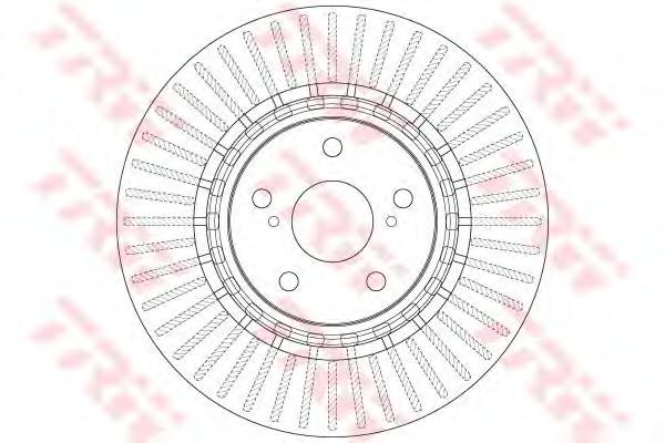 Тормозной диск TRW