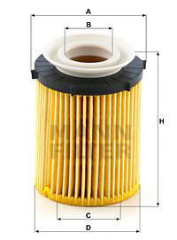 Масляный фильтр MANN-FILTER HU 711/6 Z
