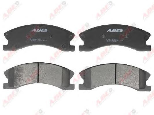 Комплект тормозных колодок, дисковый тормоз ABE