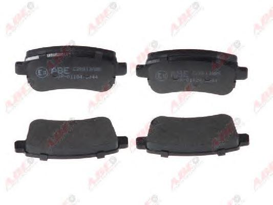 Комплект тормозных колодок, дисковый тормоз ABE