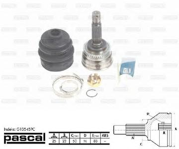 ШРУС PASCAL G10545PC