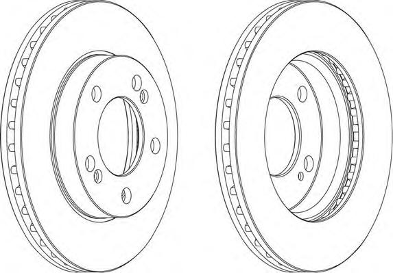 Тормозной диск FERODO