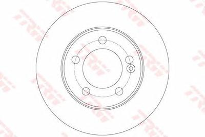 Тормозной диск TRW DF2816S