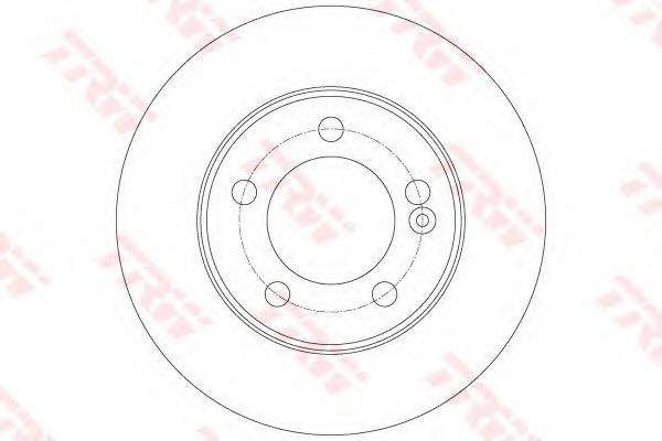Тормозной диск TRW