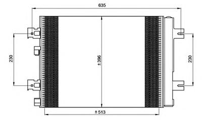 Конденсатор, кондиционер NRF 35947
