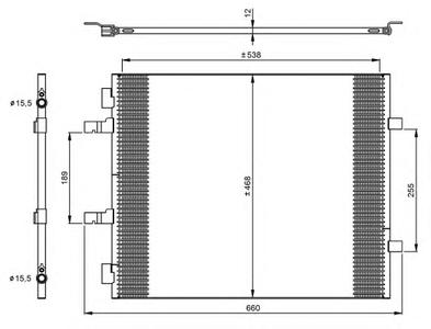 Конденсатор, кондиционер NRF 35960