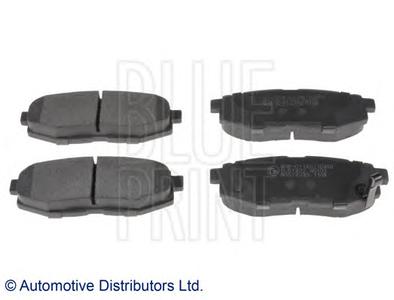 Комплект тормозных колодок, дисковый тормоз BLUE PRINT ADS74235