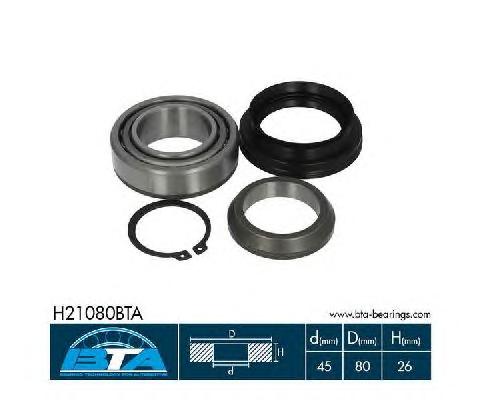 Ремкомплект, подшипник рабочего вала BTA