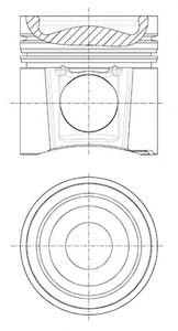 Поршень NURAL 8728930010