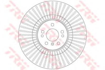 Тормозной диск TRW DF6456S