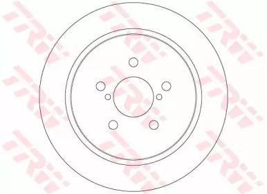Тормозной диск TRW