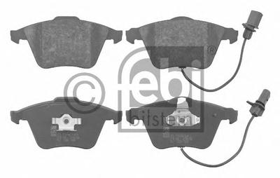 Комплект тормозных колодок, дисковый тормоз FEBI BILSTEIN 23950