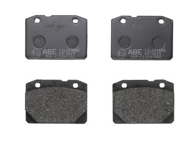 Комплект тормозных колодок, дисковый тормоз ABE C1L003ABE