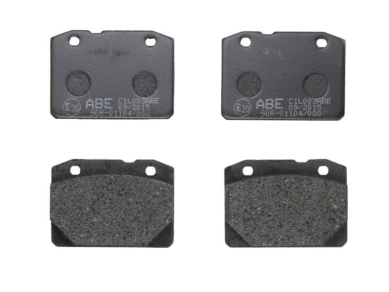 Комплект тормозных колодок, дисковый тормоз ABE