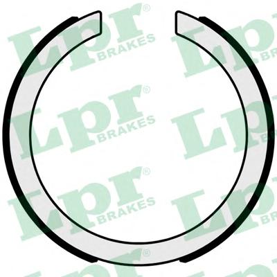 Комплект тормозных колодок, стояночная тормозная система LPR