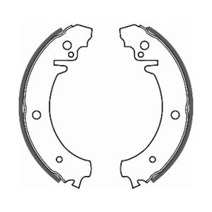 Гальмівні колодки, барабанні ABE C0L000ABE