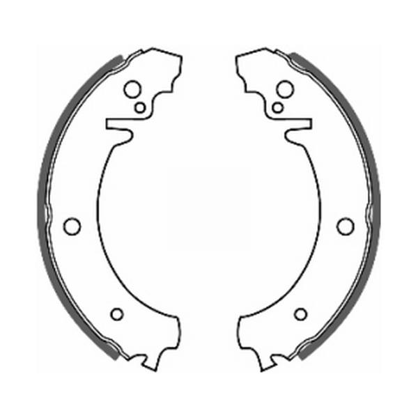 Гальмівні колодки, барабанні ABE