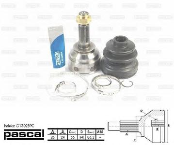 ШРУС PASCAL G13025PC
