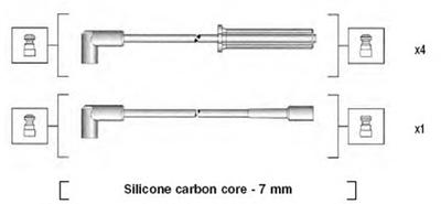 Комплект проводов зажигания MAGNETI MARELLI 941365070930