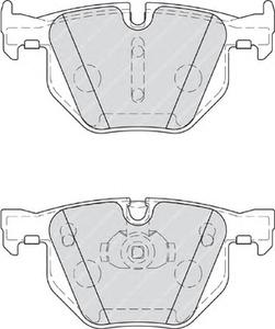Комплект тормозных колодок, дисковый тормоз FERODO FDB4067