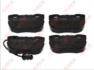 Комплект тормозных колодок, дисковый тормоз ABE C1I008ABE