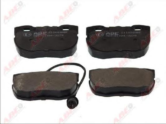 Комплект тормозных колодок, дисковый тормоз ABE