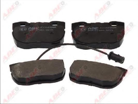 Комплект тормозных колодок, дисковый тормоз ABE