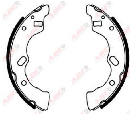 Комплект тормозных колодок ABE