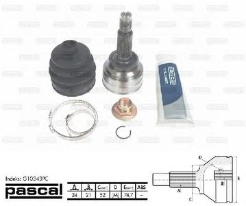 ШРУС PASCAL G10343PC