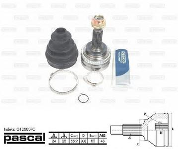 ШРУС PASCAL G12080PC
