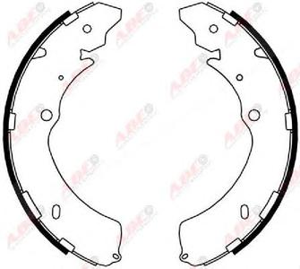 Комплект тормозных колодок ABE C09009ABE