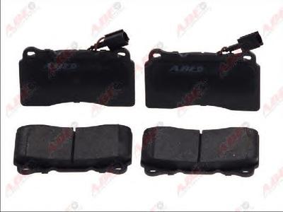 Комплект тормозных колодок, дисковый тормоз ABE C1D024ABE