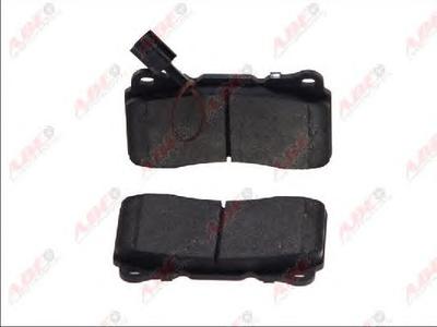 Комплект тормозных колодок, дисковый тормоз ABE