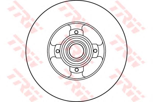 Тормозной диск TRW