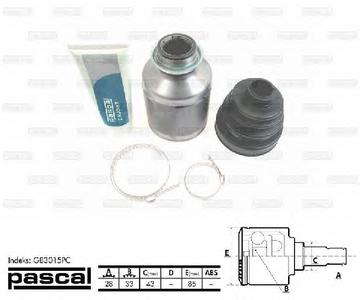ШРУС PASCAL G83015PC