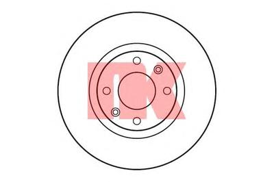 Тормозной диск NK 201927