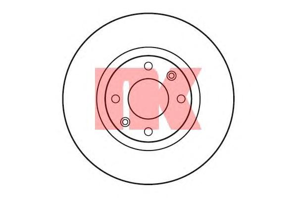 Тормозной диск NK
