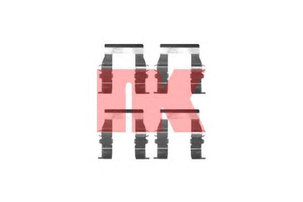 Комплектующие, колодки дискового тормоза NK