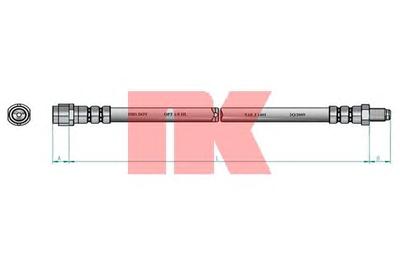 Тормозной шланг NK 853335