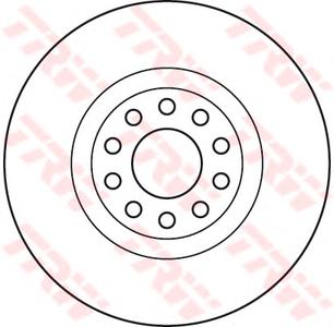 Тормозной диск TRW