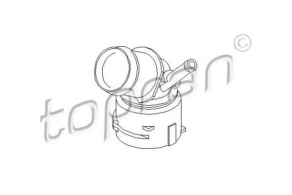 Фланец охлаждающей жидкости TOPRAN